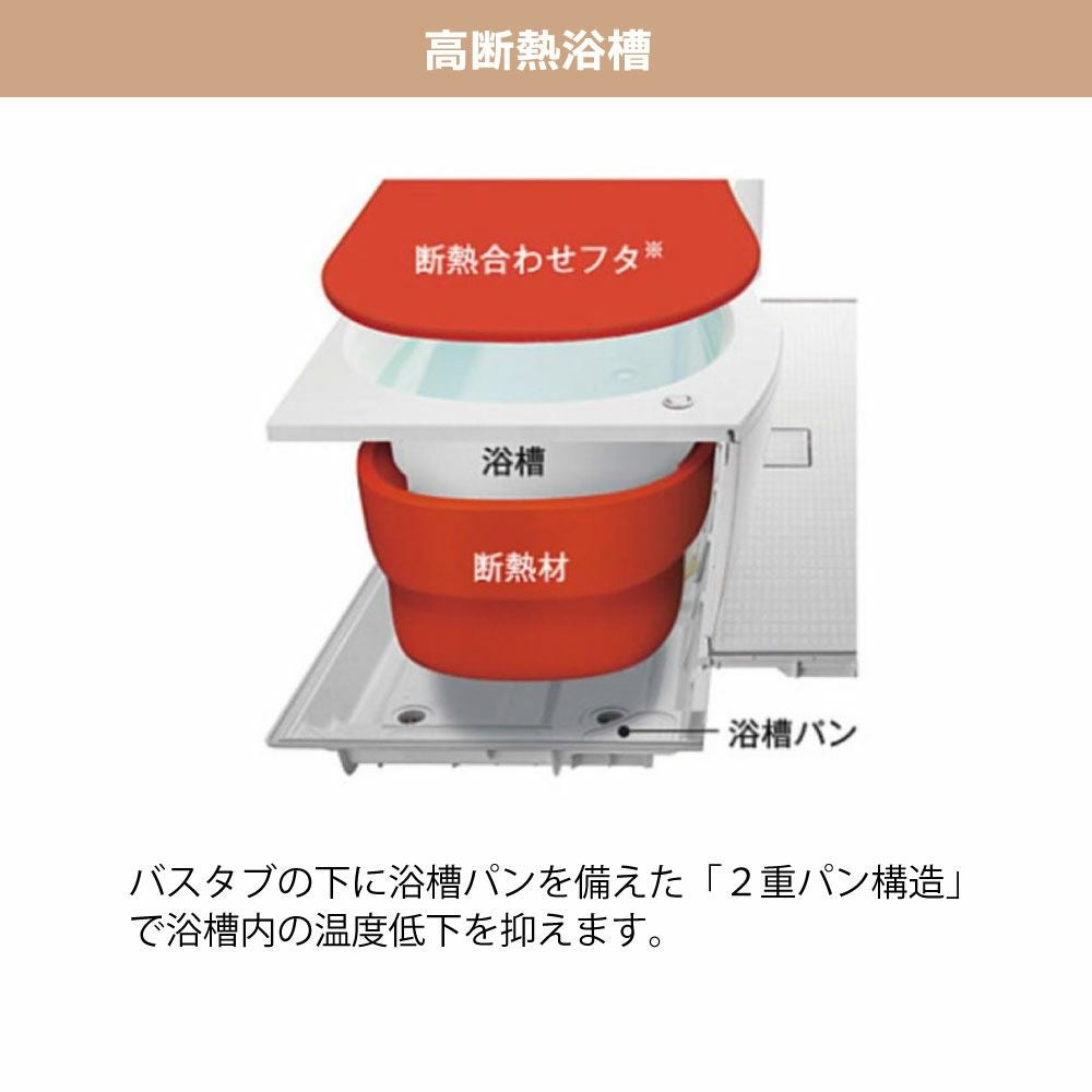 トクラス】システムバス(戸建用) アクシィ（1616サイズ） | 広島ガス